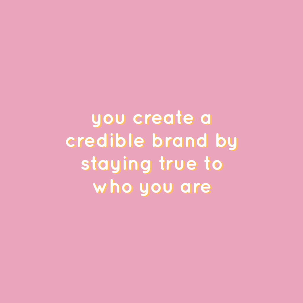 You create a credible brand by staying true to who you are. Personal branding inzetten als ondernemer
