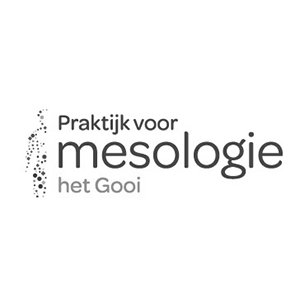 Logo ontwerp Praktijk voor Mesologie Zwart wit