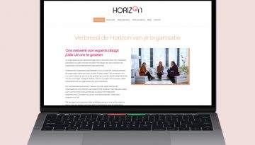 Website ontwerp Horizon Netwerk