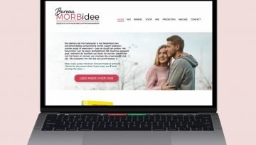 Website ontwerp Bureau MORBidee